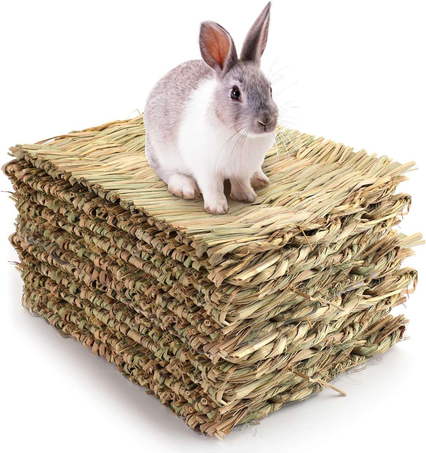 tapis pour lapin en chanvre naturel, durable et confortable, idéal pour offrir un espace sécurisé et écologique à votre animal de compagnie.