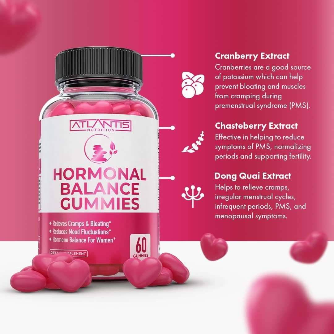 découvrez nos gummies pour l'équilibre hormonal, formulées pour soutenir naturellement votre bien-être hormonal au quotidien.