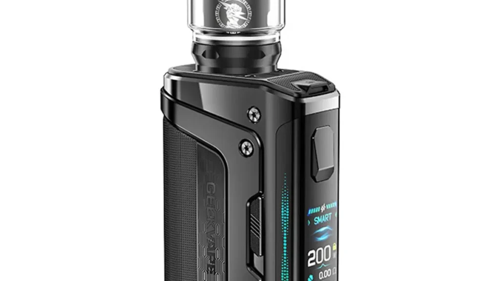 découvrez le geekvape aegis, une cigarette électronique robuste et résistante aux chocs et à l'eau, parfaite pour une vape puissante et durable.